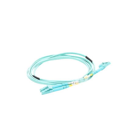 Jumper de Fibra Óptica / OM4 50/125 µm / LC-LC Dúplex / OFNR Riser / 2.0 mm / 2 Metros (6.56 Pies)