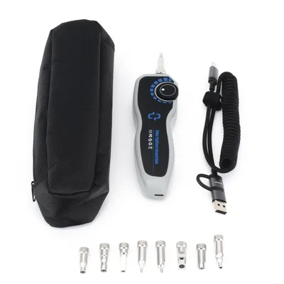 Microscopio de Inspección de Fibra Óptica / Zoom 11x / USB / Conectores SC-ST-FC-LC / Compatible PC-Smartphone-OTDR
