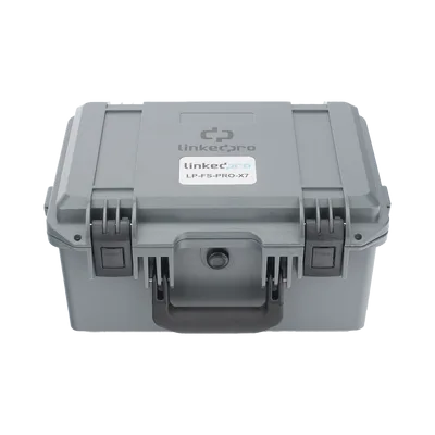 Fusionadora de Fibra Óptica / Alineación por Núcleo / 6 Motores / 5 s por Empalme / 360 Empalmes por Carga / GPS con SIM / 4G y Nube / Pantalla Táctil 5"