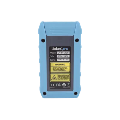 Mini OTDR para Fibra Óptica / Longitudes de Onda 1310nm y 1550nm / Rango Dinámico 24dB/22dB / Alcance de Prueba 80 km (262467 ft) / VFL 10mW / Pantalla Táctil 3.5"