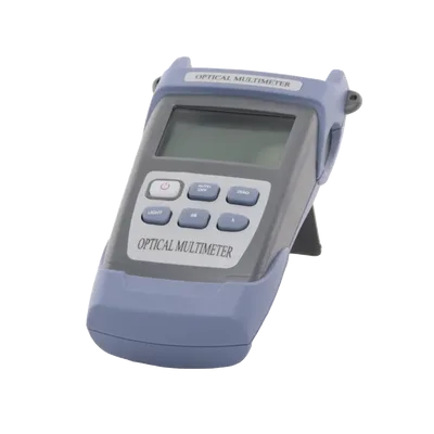 Medidor de Potencia para Fibra Óptica / Rango -50 a 26 dBm / Longitud de Onda 800-1700 nm / VFL 650 nm 2 mW / Conectores SC, FC, ST