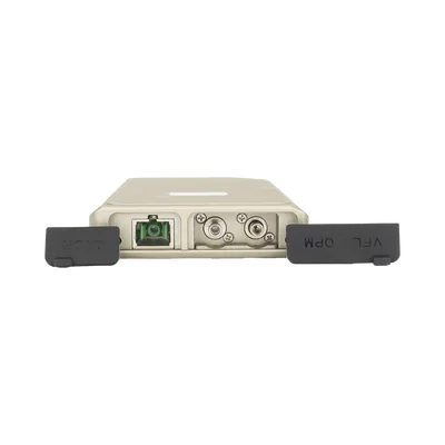 OTDR Portátil / Longitud de Onda 1550 nm / Rango Dinámico 24 dB / Zona Muerta 1.5 m / VFL 10 mW / OPM / USB-C / Android