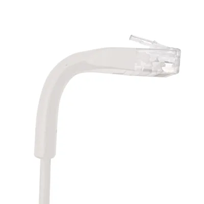 Cable de Parcheo UTP / Cat6 / Ultra Slim / 30 cm (11.81 in) / RJ45 / T568B / Blanco