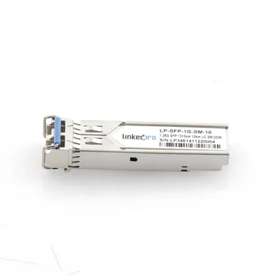 Transceptor Óptico SFP / Monomodo 1310 nm / 1.25 Gbps / 1000BASE-LX / LC/UPC Dúplex / DDM / 10 km (6.2 mi)