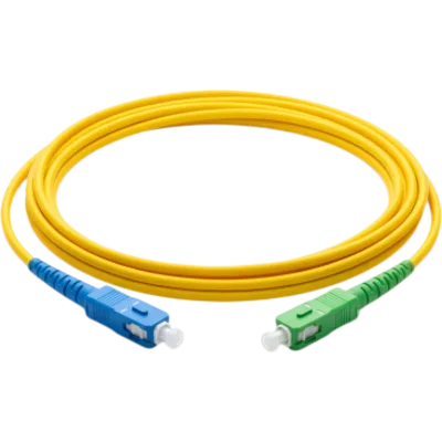 Jumper de Fibra Óptica / Monomodo 3 mm / SC-UPC a SC-APC / Simplex / 1 m (3.3 ft)