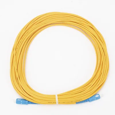 Jumper de Fibra Óptica / Monomodo OS2 G.652D / SC/UPC-SC/UPC / Simplex / 10 m (32.81 ft) / 3 mm