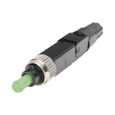 Conector Mecánico de Fibra Óptica / Monomodo FC/APC / Pre-pulido / Re-terminable / Instalación en Campo / Paquete 10 Unidades
