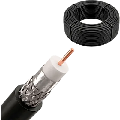 Rollo de 30 Metros de LP195 de 50 Ohms | Cable Coaxial Profesional