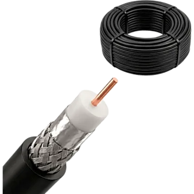 Rollo de 50 Metros de LP400 de 50 Ohms | Cable Coaxial Profesional