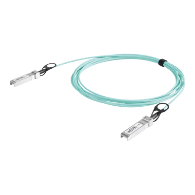 Cable AOC SFP+ / 1 y 10 Gbps Full Duplex / 1 metro (3.3 ft) / IEEE 802.3ae / SFF-8431