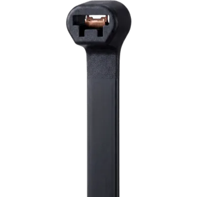 Cinchos de Nylon Mejorado con Inserto Metálico Para un Mejor Agarre / Color Negro / 7.5 × 200 mm / Paquete con 100 Piezas