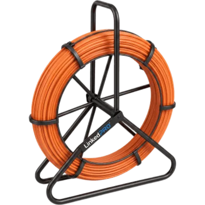 Guía de Jalado Tipo Cobra / 11 mm x 200 m (656.2 ft) / Fibra de Vidrio / Rastreable