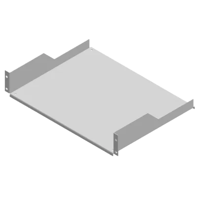 Charola para Rack / 19 Pulgadas / 34 cm (13.4 in) de Profundidad / 2UR / Acero Rolado en Frío / Soporte 15 Kg / Acabado Gris Mate