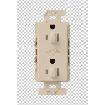 Tomacorriente Dúplex / 15 A / 125 V~ / Formato Decorador / Acabado Toupe / Línea Satin Colors