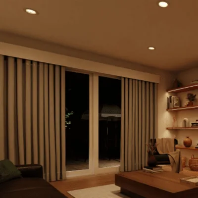 Lumaris Tunable White Recessed Downlight / 4 PULGADAS Canless / 1800 K - 4000 K CCT / 8.5 W / 800 Lumens / Flicker-Free Dimming 100% - 0.1% / Clear Connect - Type X Wireless