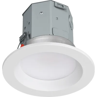 Lumaris Tunable White Recessed Downlight / 4 PULGADAS Canless / 1800 K - 4000 K CCT / 8.5 W / 800 Lumens / Flicker-Free Dimming 100% - 0.1% / Clear Connect - Type X Wireless