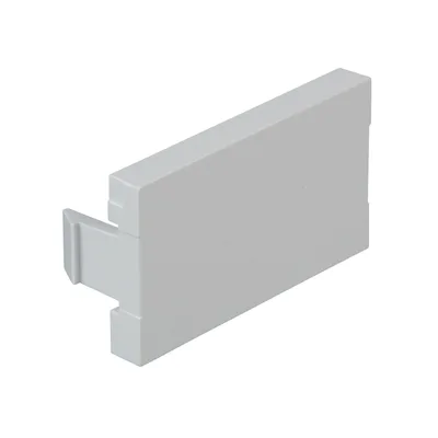 Módulo de Tapa Ciega / Insertos Inclinados y Planos / Diseño Curvo con Etiquetas / Acceso Frontal / Material ABS