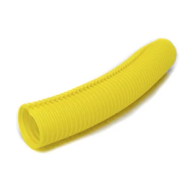 Tubo Corrugado Abierto / Polietileno / Diámetro Interno 39.1 mm / Longitud 152.4 m (500 ft) / Amarillo / UL 94 HB / RoHS
