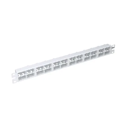 Panel de Parcheo Modular / 48 Puertos / 1 UR / 19in / Sin Blindaje / Plano / Alta Densidad