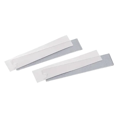Kit de Etiquetas y Cubiertas / 50 Unidades / PETG y Vinilo / 1.95 x 0.40 in / Mini-Com Executive y Classic
