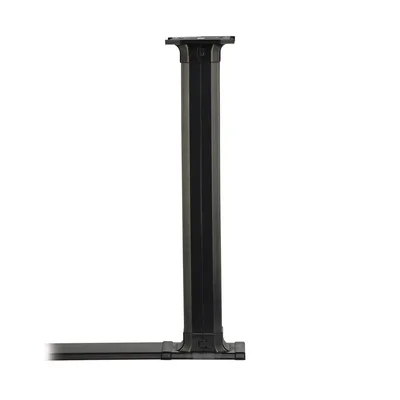 Accesorio de Conexión a Mesa / Canaleta de Piso 4 Vías / PVC Rígido / Carga 907 kg / Área 45.11 in² / ADA / Negro
