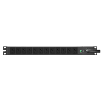 PDU Monitoreable / 12 Salidas C13 / NEMA L6-20P / Rack 1 UR 19 in / 100-240 Vca / 20 A / 3 m (9.8 ft)
