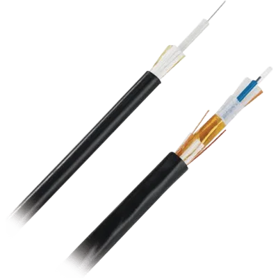 Cable de Fibra Óptica / 6 Hilos / Multimodo OM4 50/125 / Interior-Exterior / Loose Tube 250 μm / LSZH / Dieléctrico