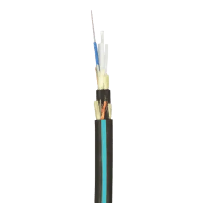 Cable de Fibra Óptica de 12 Hilos, Multimodo OM4, Interior/Exterior de Uso Industrial con Doble Forro, Loose Tube 250um, No Conductiva (Dieléctrica), LSZH (Cero Halógenos), Precio Por Metro