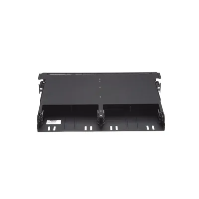 Panel de Distribución de Fibra Óptica / 144 Fibras / 12 Cassettes HD Flex / Bandeja Deslizable / 1 UR