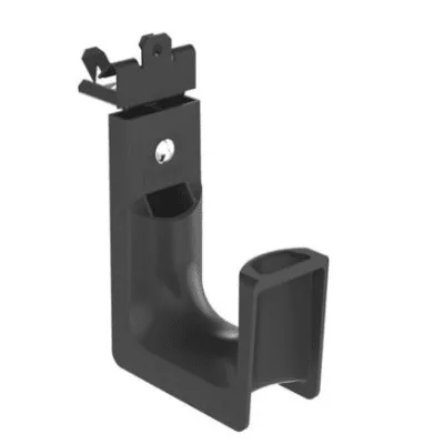 Sujetador Tipo J-Hook / Capacidad 46 Cables Cat6 / Rotación 360° / Radio de Curvatura 1" / Instalación con Martillo / Nylon 6.6 Metal