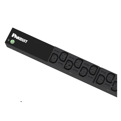 PDU Básico para Rack / 120 Vca / 20 A / 20x C13 + 2x C19 / NEMA L5-20P / Vertical 0U / 1.69 x 32.2 x 2.09 in