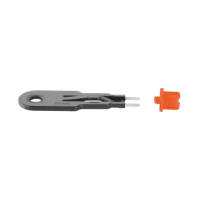 Bloqueador de Puertos USB Tipo B / 10 Unidades / Removible con Llave / Policarbonato / Rango -35°C a 93°C / RoHS