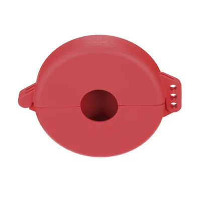 Dispositivo de Bloqueo LOTO / Válvulas de Compuerta / 3 a 6.5" / Polipropileno / -40°C a 101°C / Rojo