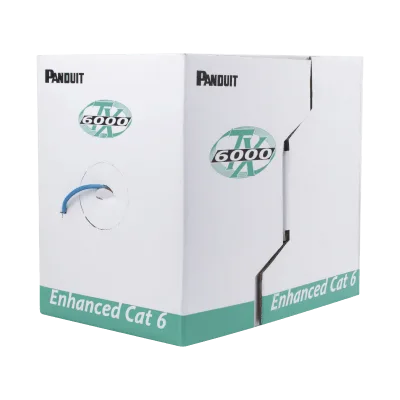 Cable UTP / Cat 6 Mejorado / 23 AWG / Cobre Sólido / 305 m (1000 ft) / PVC CM / 4 Pares / Reelex