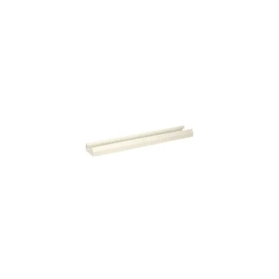 Base para Canaleta / PVC Rígido / 103.3 x 44.9 x 1800 mm / UL94V-0 / TIA/EIA / Blanco Mate