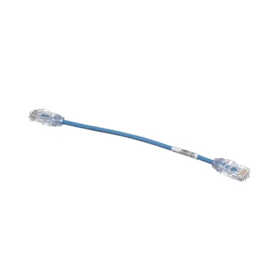 Cable de Parcheo UTP / Cat6 / 28AWG Diámetro Reducido / 20.2 cm (0.66 ft) / Azul