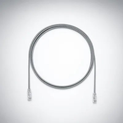 Cable de Parcheo UTP / Cat6A / 28AWG Diámetro Reducido / CM-LSZH / 3.05 m (10 ft) / Gris