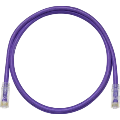 Cable de Parcheo UTP / Cat6 / 24 AWG / 0.61 m (2 ft) / 250 MHz / CM / T568A/B / PoE 2500 Ciclos
