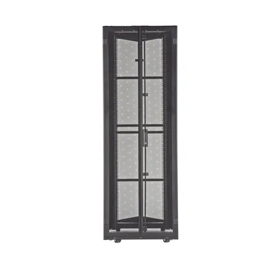 Gabinete para Centro de Datos / 42 UR / 600 mm (1.97 ft) Ancho / 1070 mm (3.51 ft) Profundidad / Acero / Negro