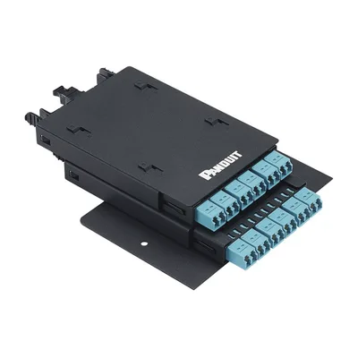 Soporte para 2 Casetes HD Flex / 12 Puertos / 4.1" (104.1 mm) Ancho / 5.98" (151.9 mm) Alto / Negro