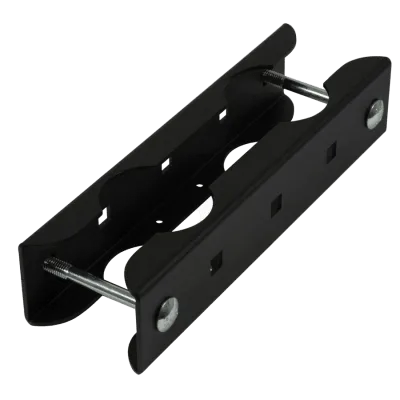 Soporte Modular de Apilamiento para Pantallas / Poste Dual 2" (50mm) / Capacidad 422 lb (192kg) / Pantallas 46" a 90" / Seguridad con Tornillos Adicionales / Sistema Modular