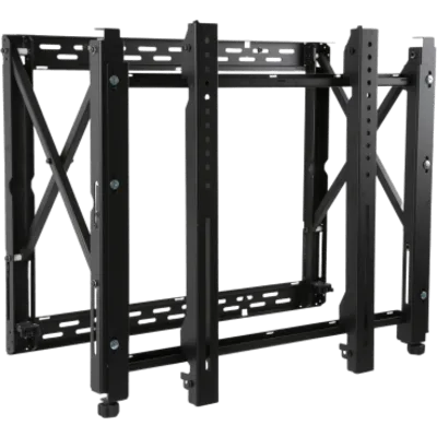 Soporte de Pared para Videowall / Pantallas 65" a 98" / Liberación Rápida / Ajuste Micro sin Herramientas en 8 Puntos / Carga Máxima 102 kg (225 lb) / VESA 200 x 200 hasta 600 x 600
