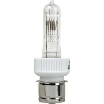 Lámpara Halógena de Cuarzo / 500W / 120V / 3,861,000 Candela / Haz 3.0° x 5.4° / Base Prefoco Medio / Vida 500 Horas