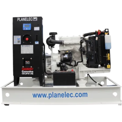 Planta de Emergencia Diesel / 23 kW (29 kVA) Emergencia / 21 kW (26 kVA) Continuo / 220/127 V Trifásico / Motor Cummins 3 Cilindros / Tanque 130 L / 11 h Autonomía