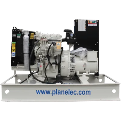 Planta de Emergencia Diesel / 23 kW (29 kVA) Emergencia / 21 kW (26 kVA) Continuo / 220/127 V Trifásico / Motor Cummins 3 Cilindros / Tanque 130 L / 11 h Autonomía