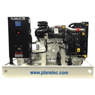 Planta de Emergencia Diesel / 42 kW (52 kVA) Emergencia / 38 kW (49 kVA) Continuo / 220/127 V / Trifásico 4 Hilos / Tanque 125 L / Transferencia Automática
