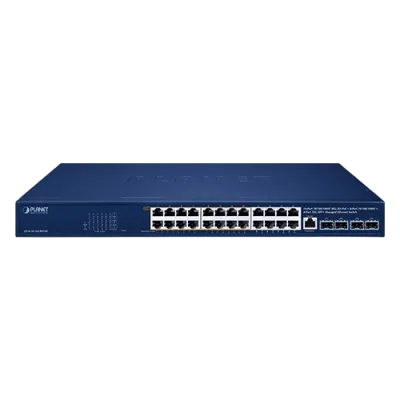 Switch Gestionado PoE++ / 16 Puertos Gigabit PoE++ 95W / 8 Puertos Gigabit / 4 Puertos 10G SFP+ / Presupuesto PoE 420W / L2/L4 / ERPS / Rack 440 mm (17.3 in)