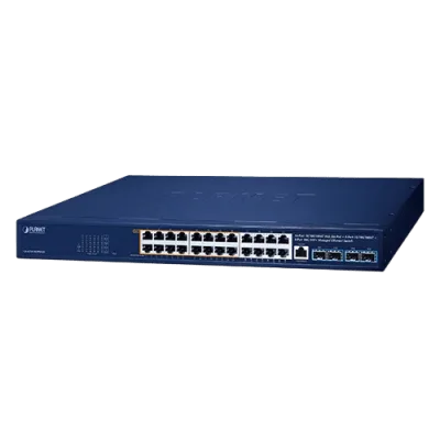 Switch Gestionado PoE++ / 16 Puertos Gigabit PoE++ 95W / 8 Puertos Gigabit / 4 Puertos 10G SFP+ / Presupuesto PoE 420W / L2/L4 / ERPS / Rack 440 mm (17.3 in)