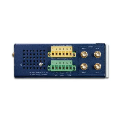 Gateway LoRaWAN Celular 5G NR / 5 Puertos Gigabit / -45°C a 75°C / IP30 / 300 Nodos