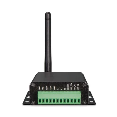 Controlador de Nodo Industrial LoRaWAN / Alcance 10 km (32,808 ft) / IP30 / -40 a 75°C / GPIO/RS232/RS485 / Clase C
